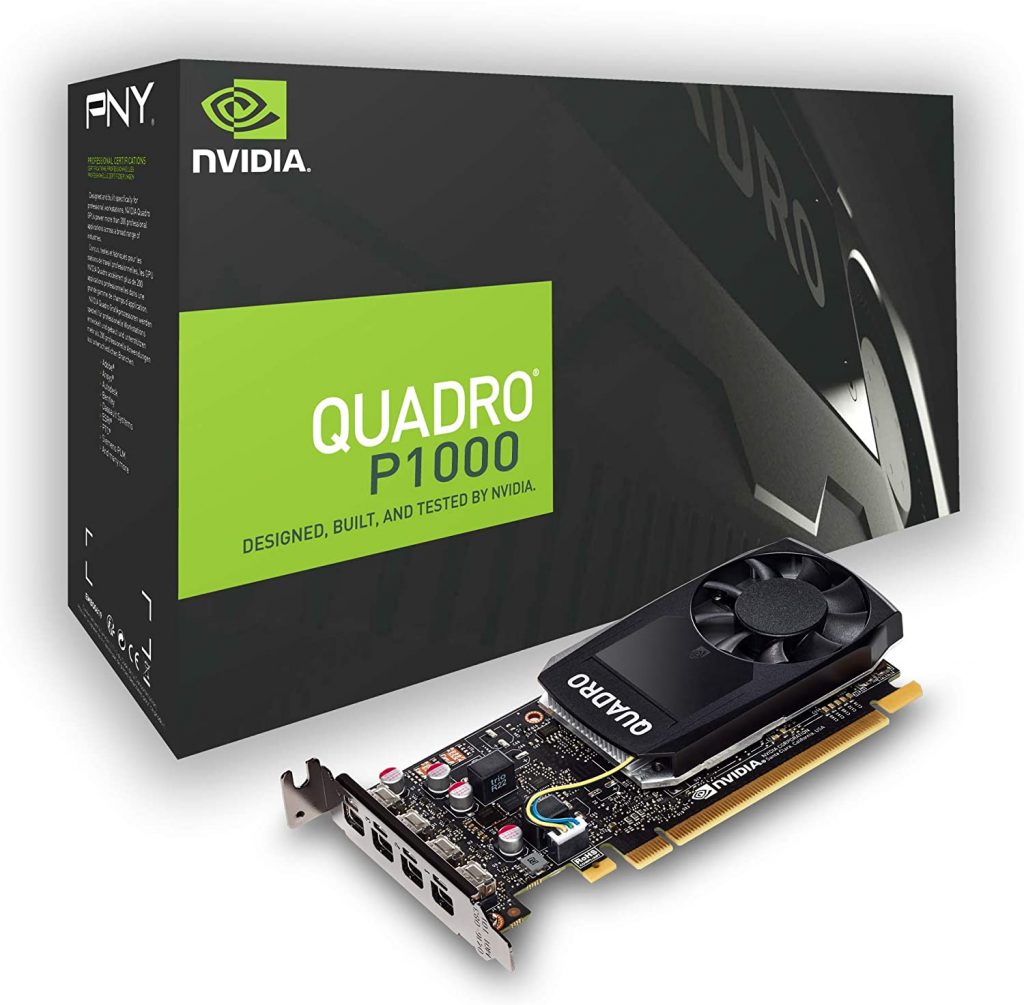 کارت گرافیک استوک Quadro P1000