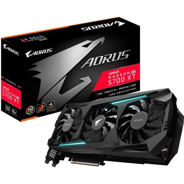 کارت گرافیک استوک گیگابایت RX 5700XT 8G Aorus